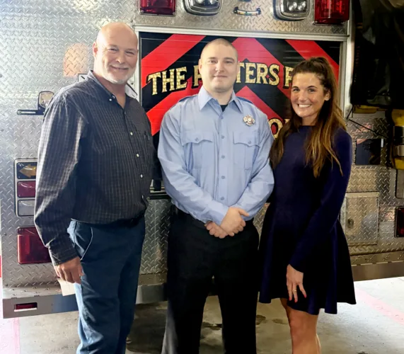 East Liverpool Fire Department welcomes new firefighter